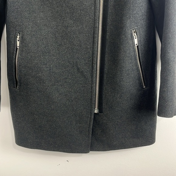 Aritzia Wilfred Free Fei Grey Wool Coat - Picture 5 of 14